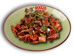 凉拌鸭杂